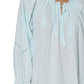 La Cera Soft Cotton Poet Shirt - La Cera