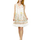La Cera Sunflower Garden Cotton Chemise - La Cera