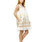 La Cera Sunflower Garden Cotton Chemise - La Cera