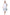 La Cera Primrose Border Plus Size Print Gown - La Cera