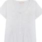 La Cera 100% Cotton Lace Applique Gown - La Cera
