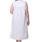 Vestido de algodón Breath of Spring de talla grande