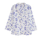 La Cera Long Sleeve Floral Flannel Pajama Set