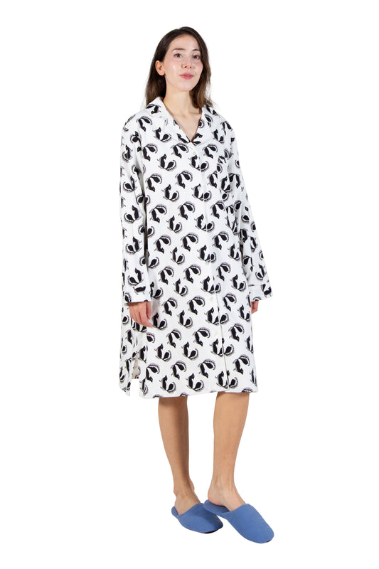 Flannel Night Shirt - La Cera