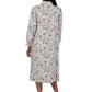 100% Cotton Flannel Snap Front House Dress