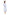 La Cera Porcelain Blue Floral Flannel Gown - La Cera