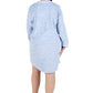 Plus Pastel Heather Velour Nightshirt
