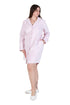 Plus Pastel Heather Velour Nightshirt - La Cera