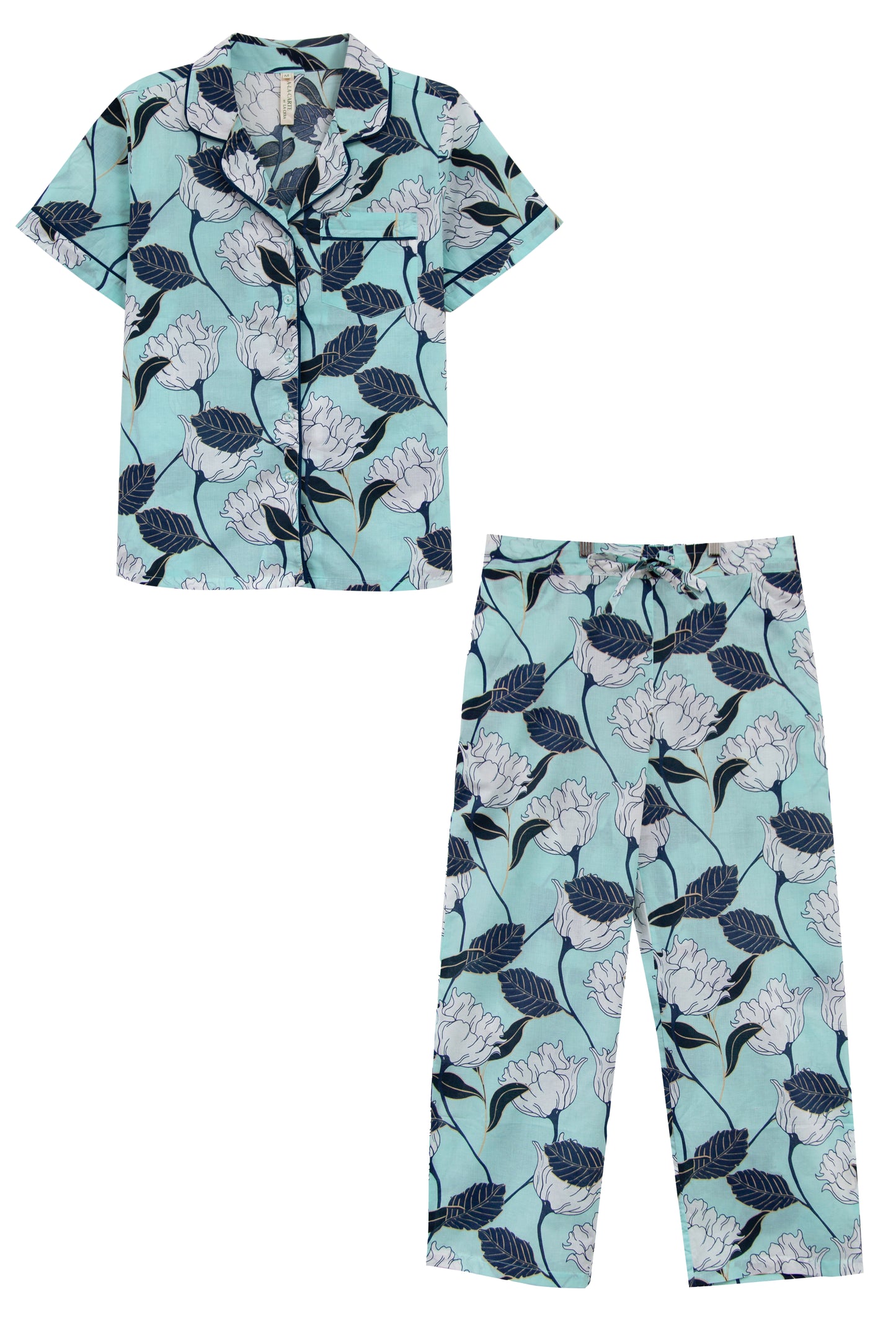 A La Carte by La Cera Cotton PJ in a Bag - La Cera