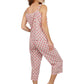 Floral Cotton Capri Print Pajamas - La Cera