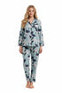 A La Carte by La Cera 100% Cotton Long Sleeve PJ in a Bag - La Cera