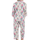 La Cera Cotton Pajama Set Peach - La Cera