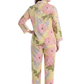 La Cera Cotton Lotus Pajama Set - La Cera