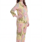 La Cera Cotton Lotus Pajama Set - La Cera