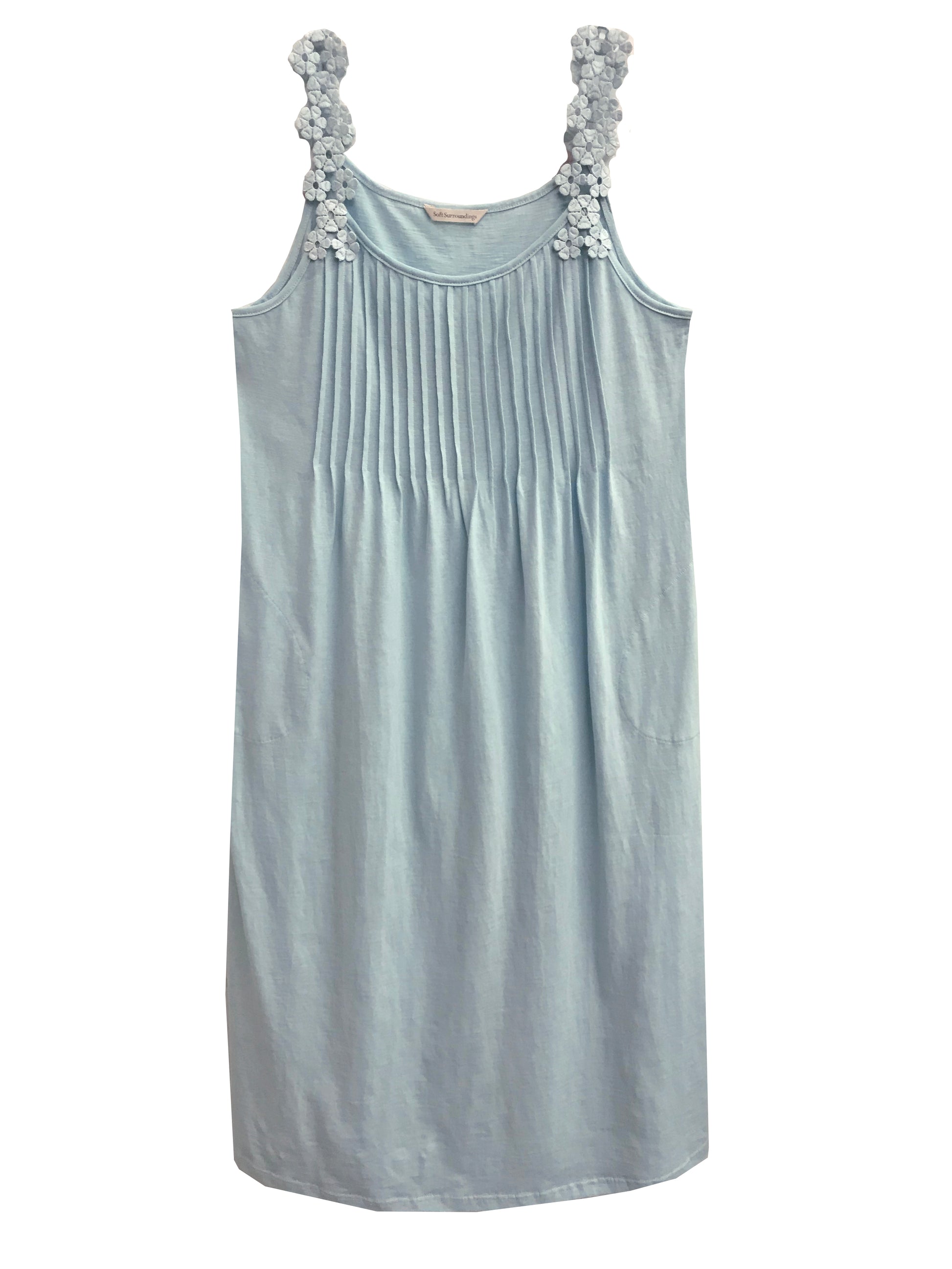 Daisy Chain 100% Cotton Knit Gown - La Cera