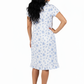 Cotton Knit Butterfly Toile Chemise