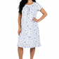 Cotton Knit Butterfly Toile Chemise
