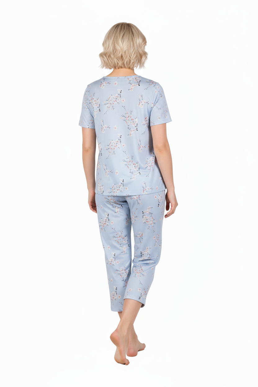 Cotton Knit Capri PJ