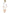 La Cera Lilac Floral Print Cotton Knit Gown - La Cera