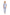 La Cera Pin Stripe Cotton Knit Capri PJ - La Cera