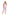 La Cera Plus Size Pin Stripe Cotton Knit Capri PJ - La Cera