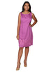 La Cera Sleeveless Embroidered Cotton Dress - La Cera