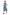 La Cera Crinkle Cotton A-line Print Dress - La Cera