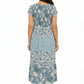 La Cera Cap Sleeve Smock Tier Dress - La Cera