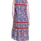 La Cera 100% Cotton Border Print Dress - La Cera