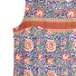 La Cera 100% Cotton Border Print Dress - La Cera