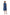 La Cera Sleeveless Embroidered Denim Dress - La Cera