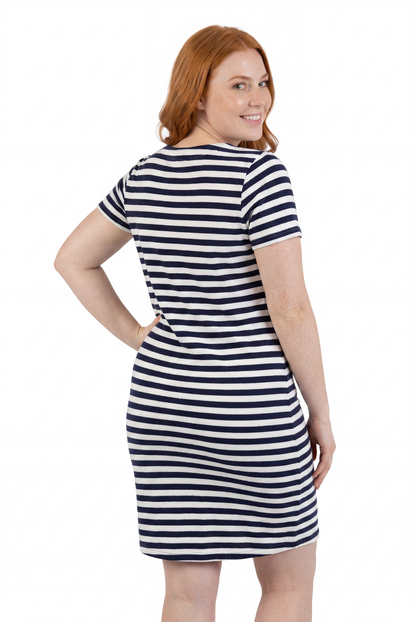 La Cera Terry Cap Sleeve Zip Up Chemise