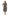 La Cera White Floral Vine Printed A-Line Dress - La Cera