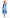 La Cera Sleeveless Cotton Knit Batik Print Dress - La Cera