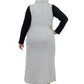 The Sleeveless Long Zip Hoodie - Plus Size