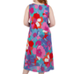 La Cera Sleeveless V-Neck Retro Floral Dress - La Cera
