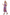La Cera Sleeveless V-Neck Retro Floral Dress - La Cera
