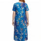 Plus Size La Cera Short Sleeve A-Line Dress