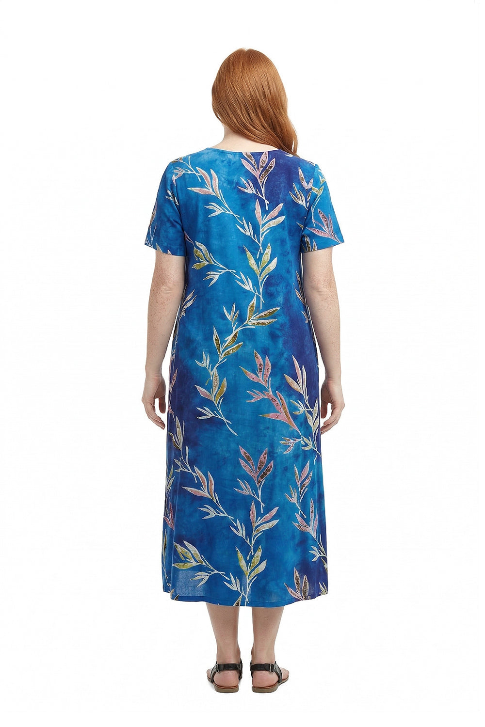 Plus Size La Cera Short Sleeve A-Line Dress