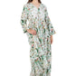 La Cera Lovebird Floral Print Maxi Dress - La Cera