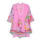 La Cera Hi-Lo Hibiscus Tunic