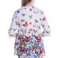 La Cera Butterfly Garden Cotton Tunic - La Cera