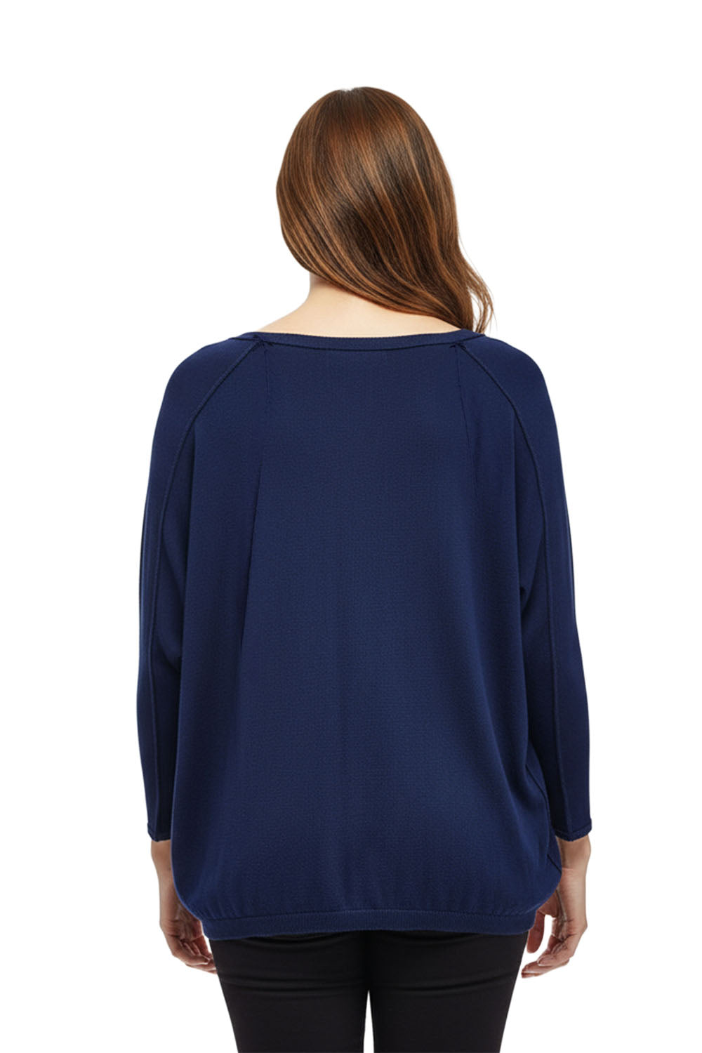 Jersey La Cera con escote en V y manga Dolman - Tallas Grandes