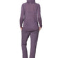 Soft & Supple 2-Piece Hooded Knit Sweatpants Set - La Cera