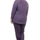 Top de punto con capucha, suave y flexible, de talla grande