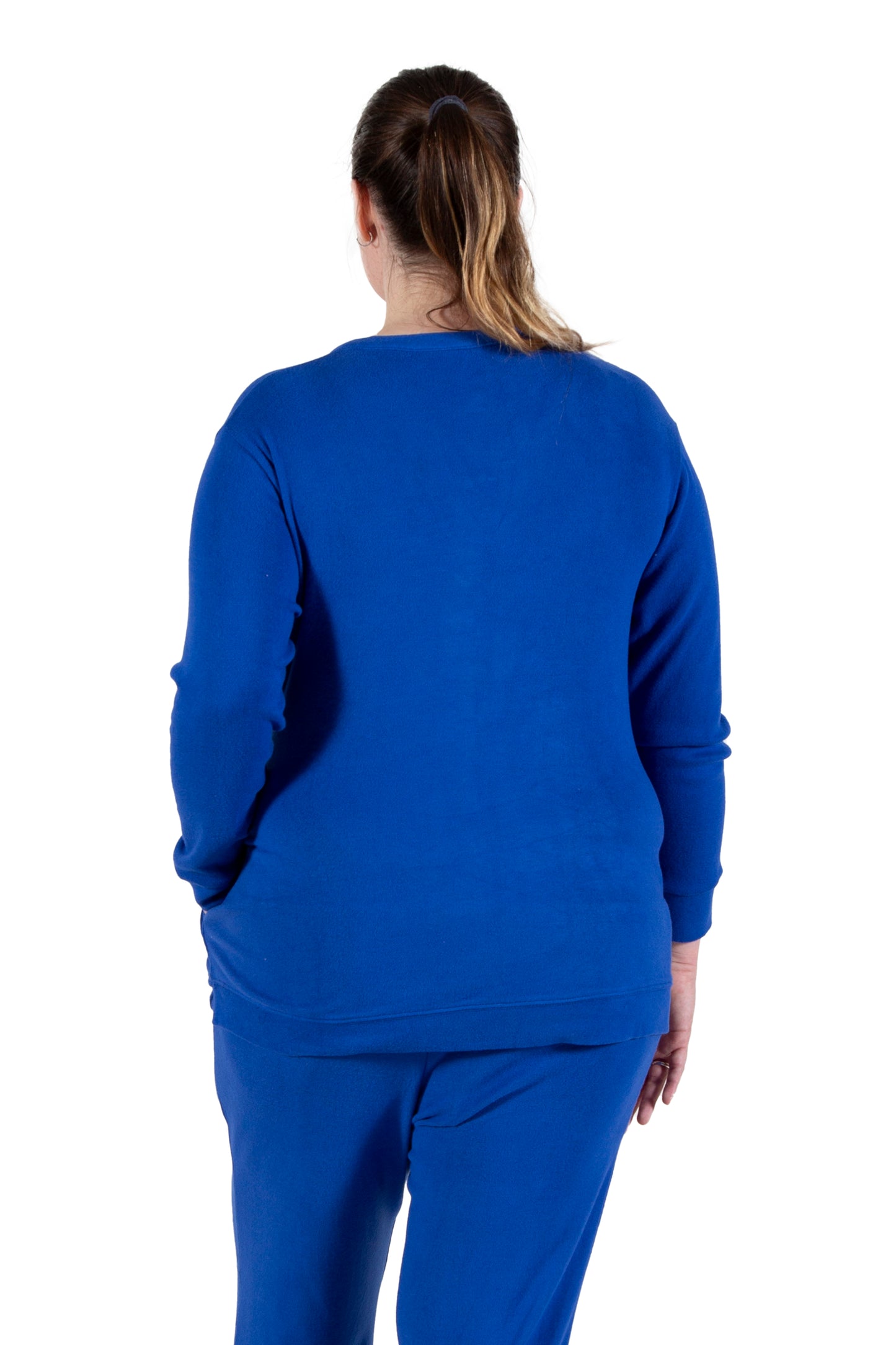 Plus Size Comfort Luxe Collection Cozy Knit V- Neck Tunic - La Cera