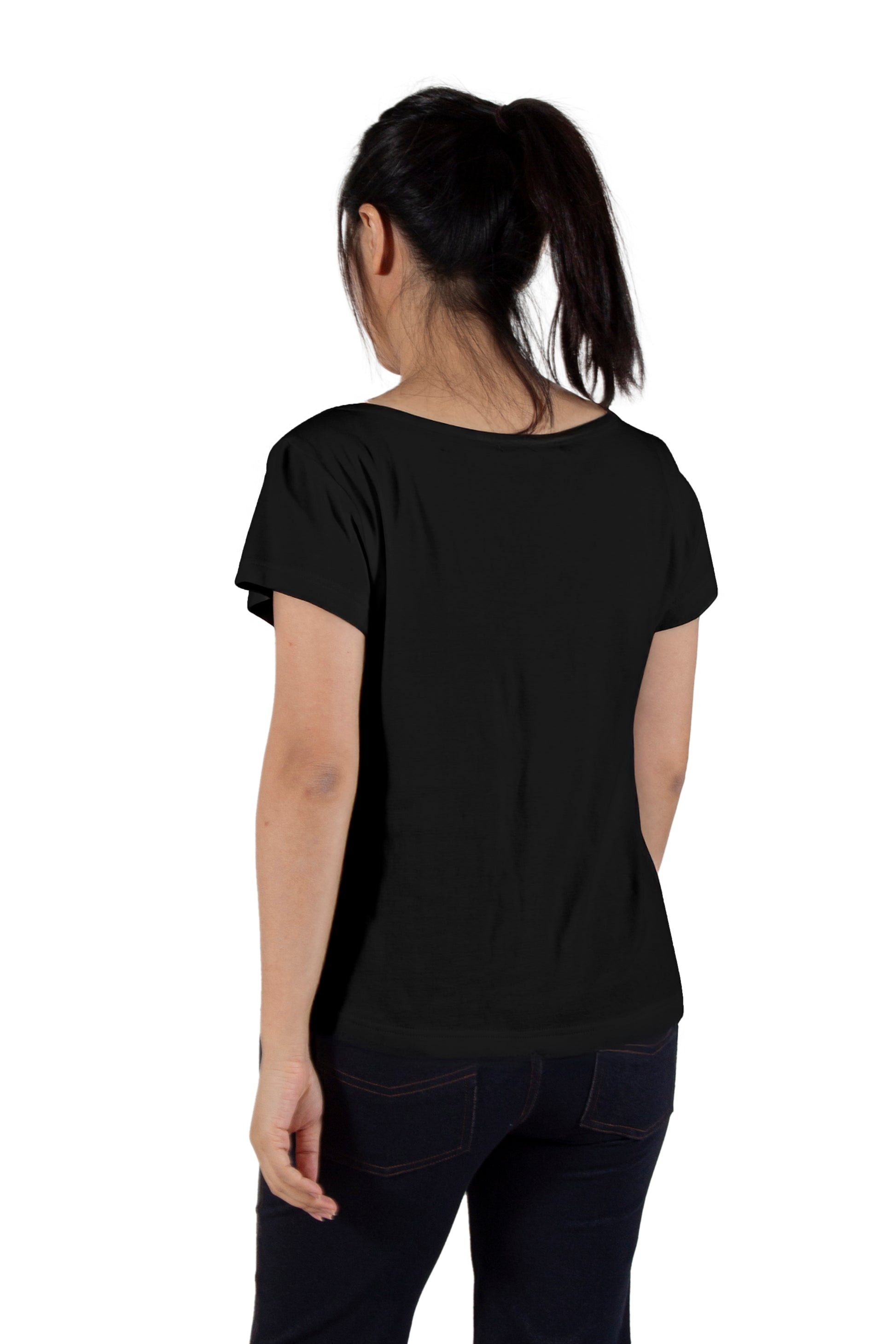 A La Carte By La Cera Cotton V-Neck Top - La Cera