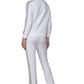 Chaqueta con cremallera de felpa francesa de talla grande