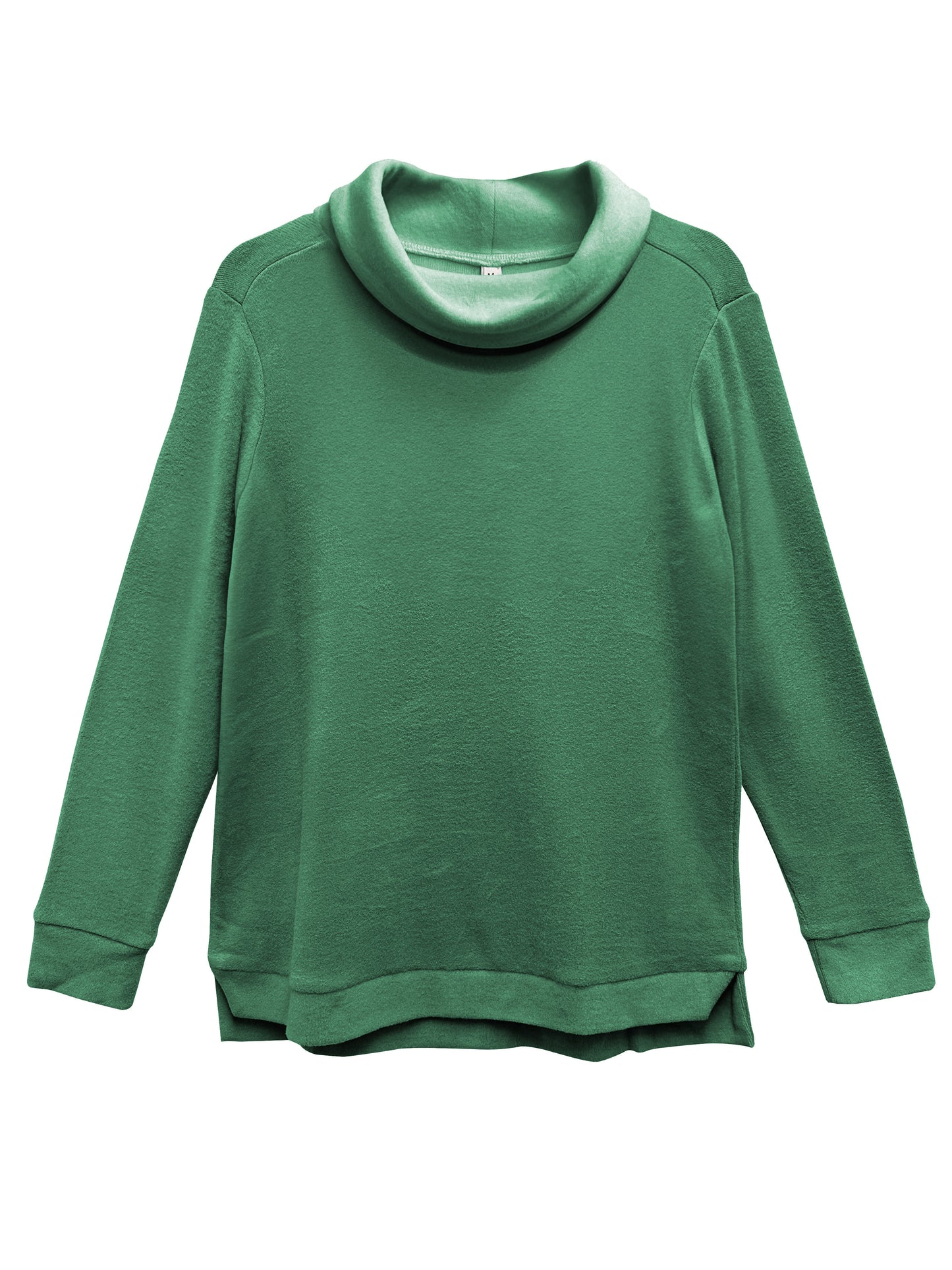 Comfort Luxe Collection Cozy Knit Cowl Neck Top