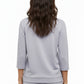 Comfort Luxe Collection Cozy Knit Crew Neck Tee - La Cera